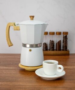 CAFETERA MOKA BAMBÚ 9 TAZAS