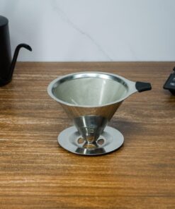DRIPPER V60 ACERO 2-4 TZAS