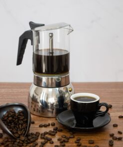 CAFETERA MOKA VIDRIO 9 TAZAS