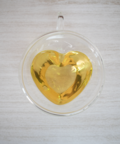 TAZA CORAZÓN 250ML DOBLE PARED
