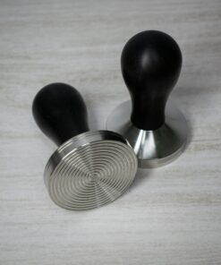 TAMPER 58MM MADERA CON BASE ONDULADA