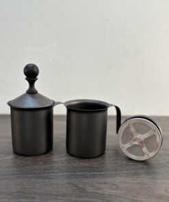 JARRA ESPUMADORA 400ML NEGRA