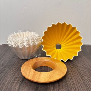 DRIPPER ORIGAMI AMARILLO + 50 FILTROS