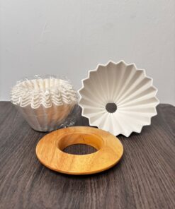 DRIPPER ORIGAMI BLANCO + 50 FILTROS