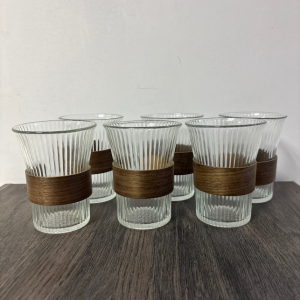 SET X6 VASOS VINTAGE 250ML