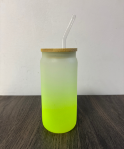 VASO NÓRDICO EMPAVONADO VERDE LIMON
