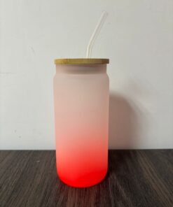 VASO NÓRDICO EMPAVONADO ROJO
