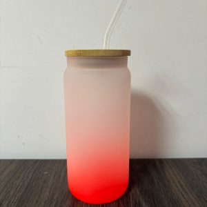 VASO NÓRDICO EMPAVONADO ROJO