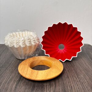 DRIPPER ORIGAMI ROJO + 50 FILTROS