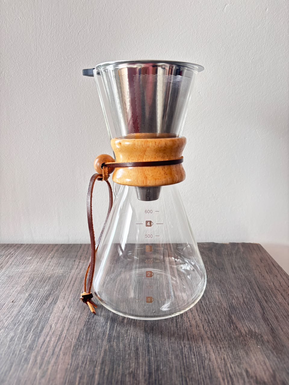 KIT CHEMEX 600ML + FILTRO REUTILIZABLE